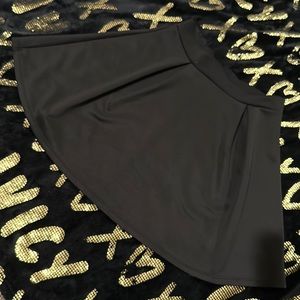 Black skater  skirt